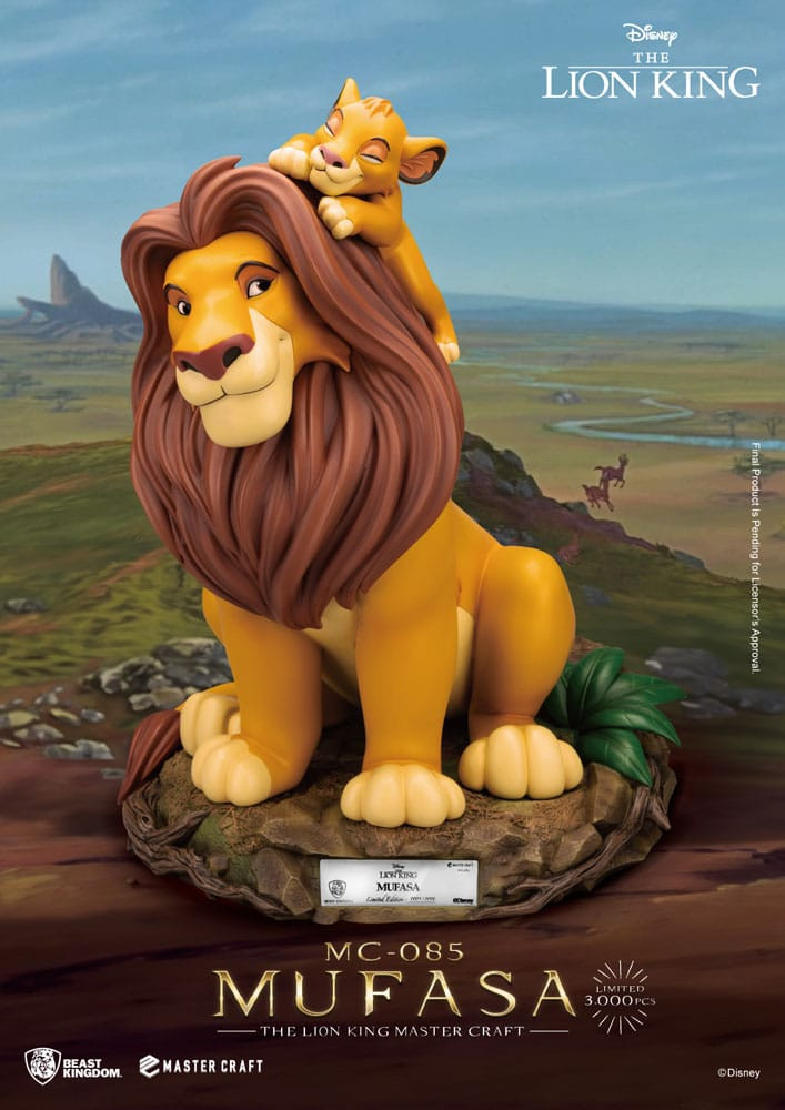 Mufasa The Lion King - Disney  Mastercraft