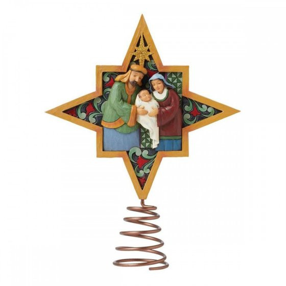 Star decoration for Christmas tree - JIM SHORE HEARTWOOD CREEK