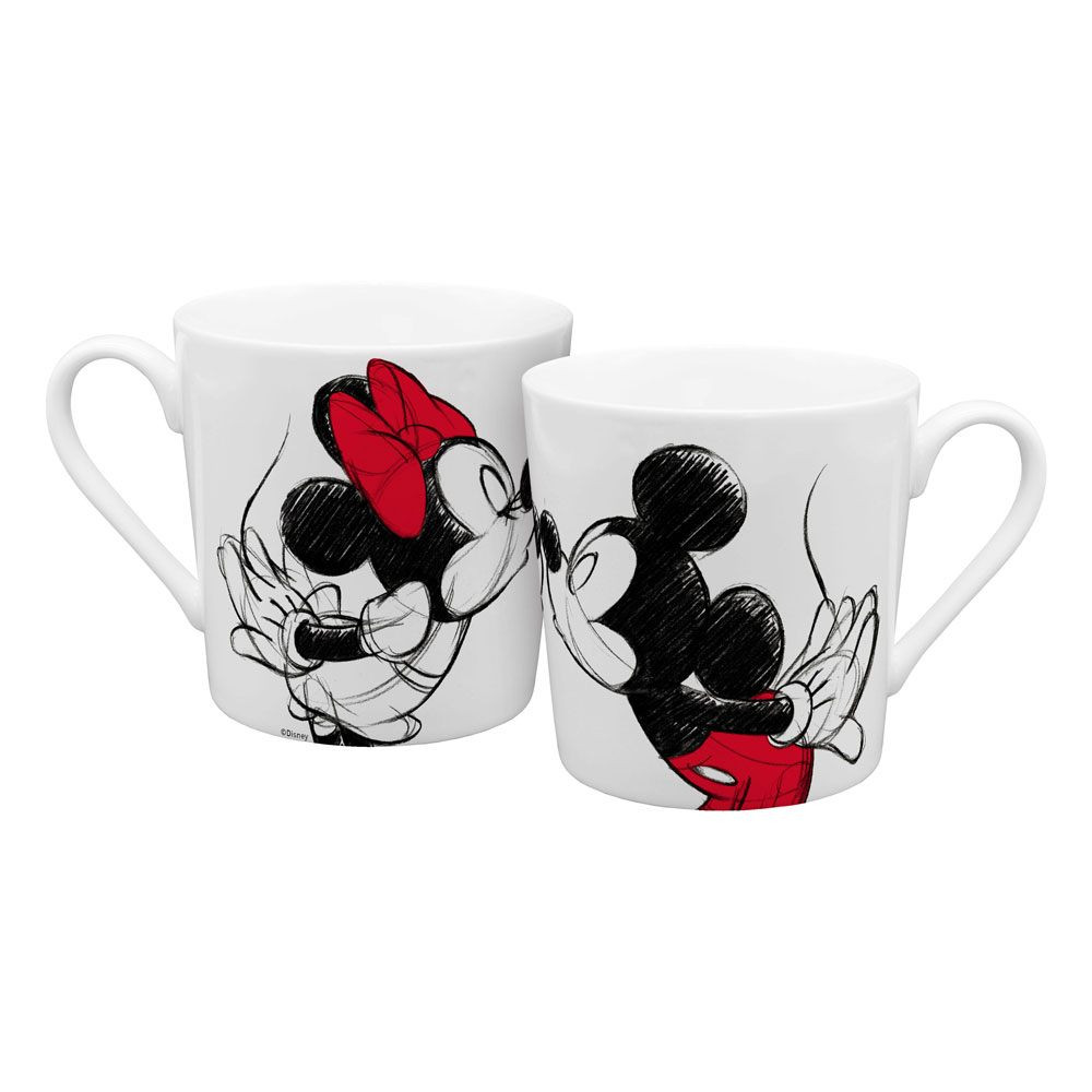 Mug Mickey Kiss Sketch - Disney Mickey & Minnie