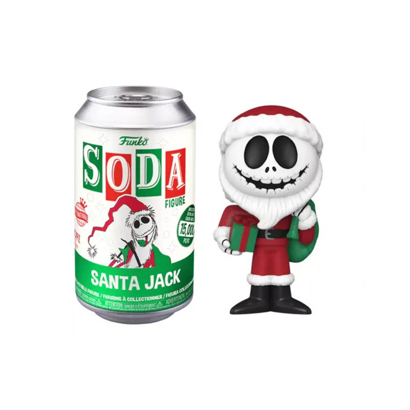 Vinyl Soda santa Jack - Disney Nightmare Before Christmas