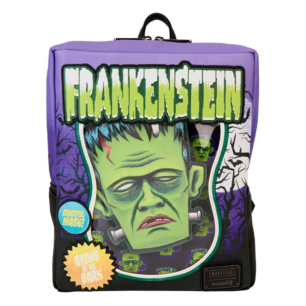 Mini backpack Frankenstein neon mask - Loungefly Universal Monsters