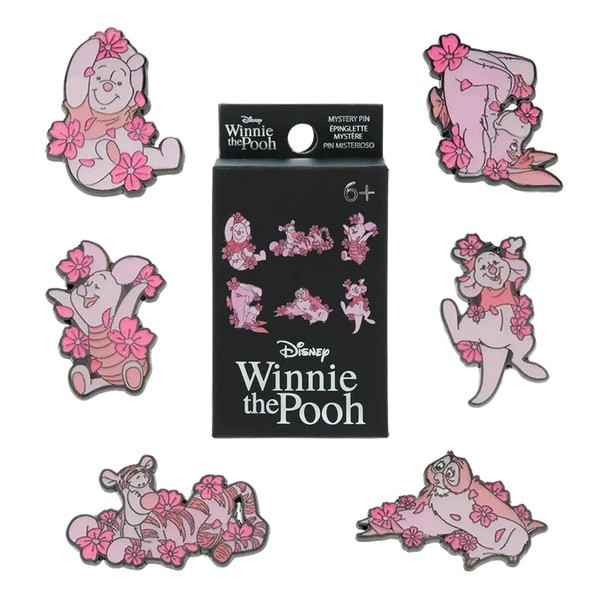 Pin Winnie & friends cherry blossoms - Disney Winnie the Pooh