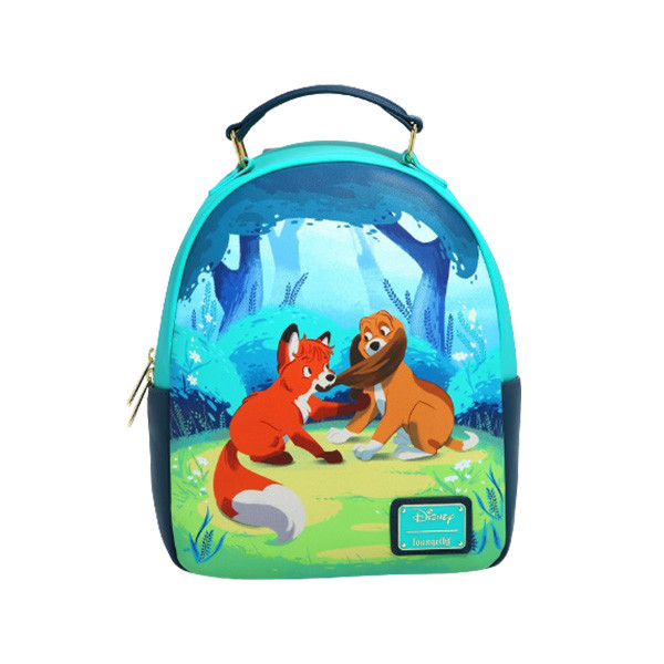 Mini backpack Fox And The Hound Forest Exclusive - DISNEY LOUNGEFLY