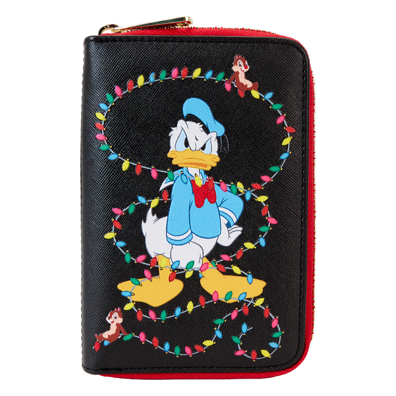 Mickey & Friends Christmas Light Decoration Wallet - DISNEY LOUNGEFLY