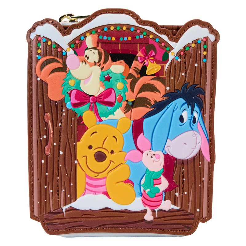 Christmas Greetings Wallet - DISNEY LOUNGEFLY Winnie The Pooh & Friends