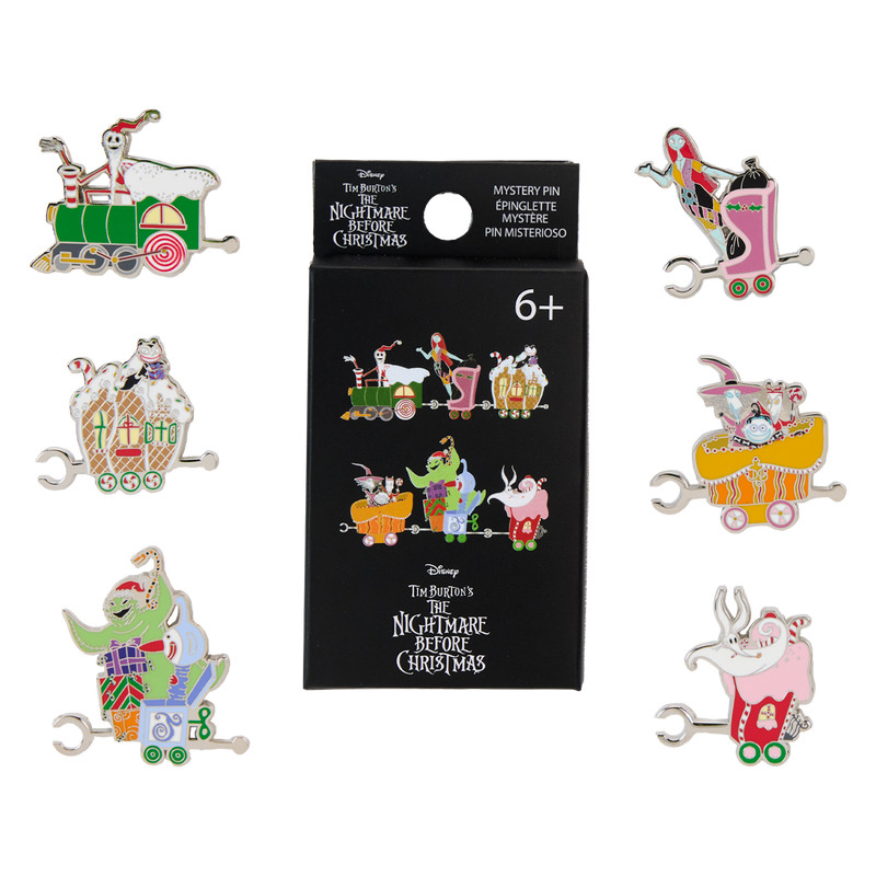 Christmas town train Mystery Box Pin - Disney Loungefly The Nightmare Before Christmas