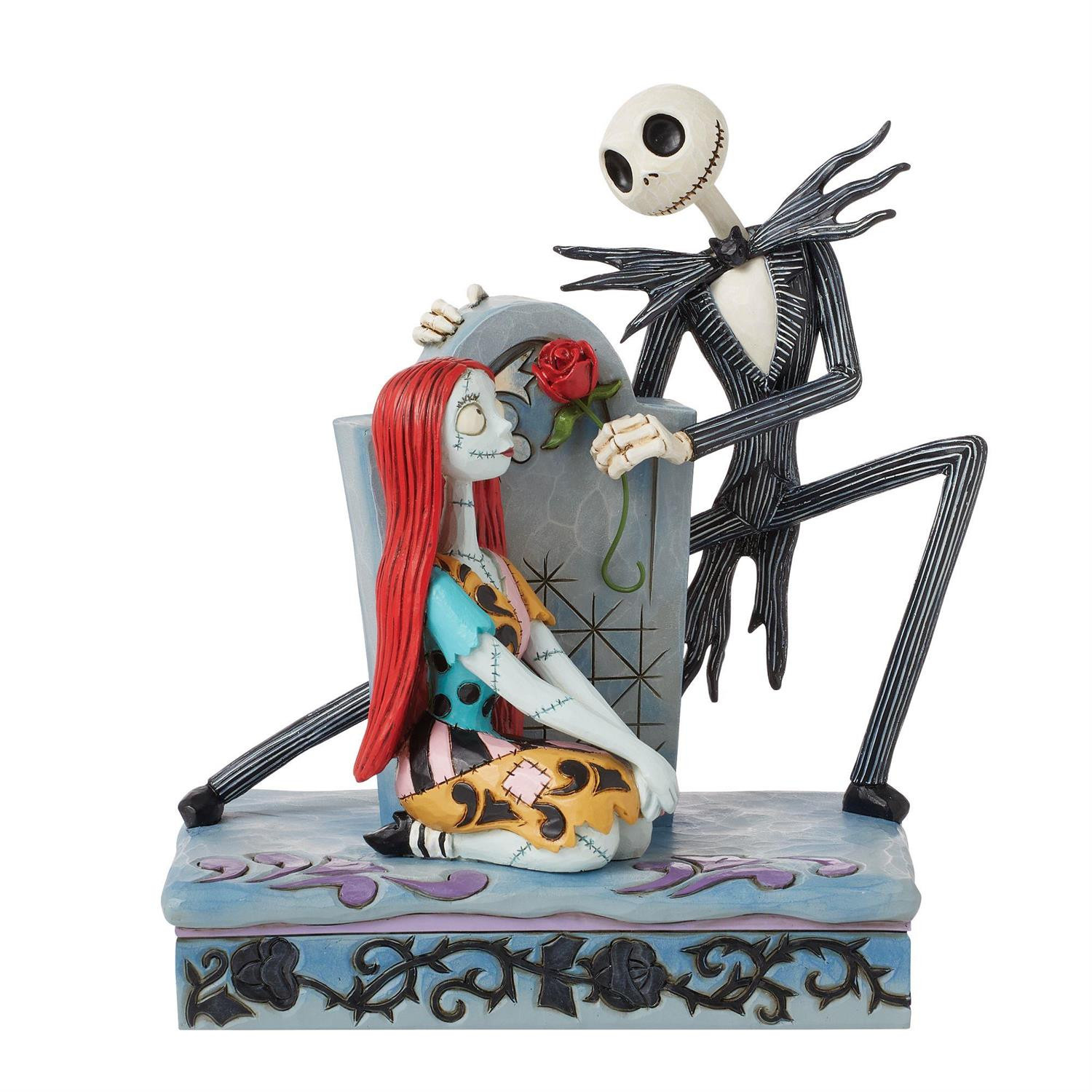 Jack and Sally Gravestone - DISNEY TRADITIONS