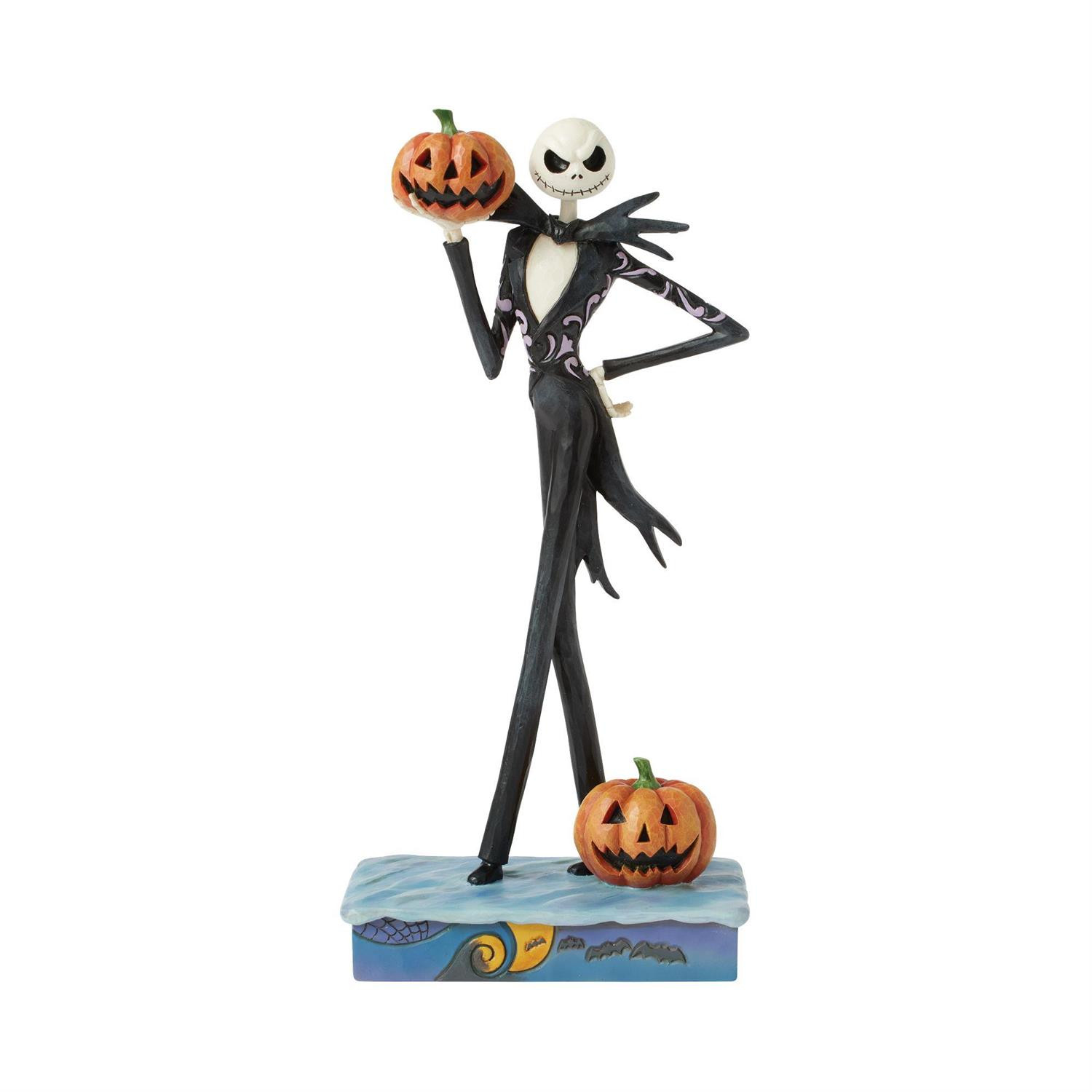 Jack Holding Pumpkin figure - DISNEY TRADITIONS