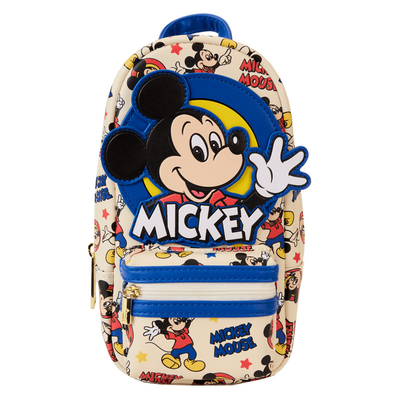 Mickey Mini Backpack Pencil Case - DISNEY LOUNGEFLY