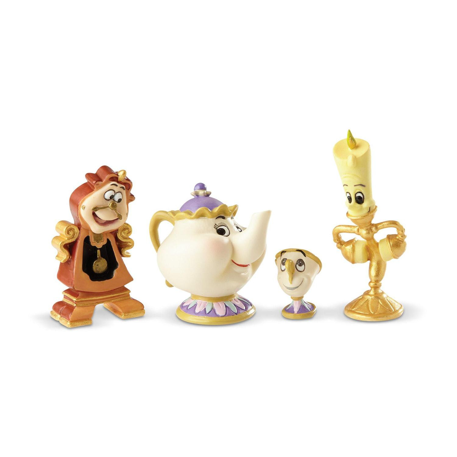 Enchanted objects set - DISNEY SHOWCASE