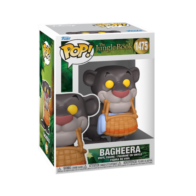 FUNKO POP ! 1475 Bagheera Panier - Disney Jungle Book