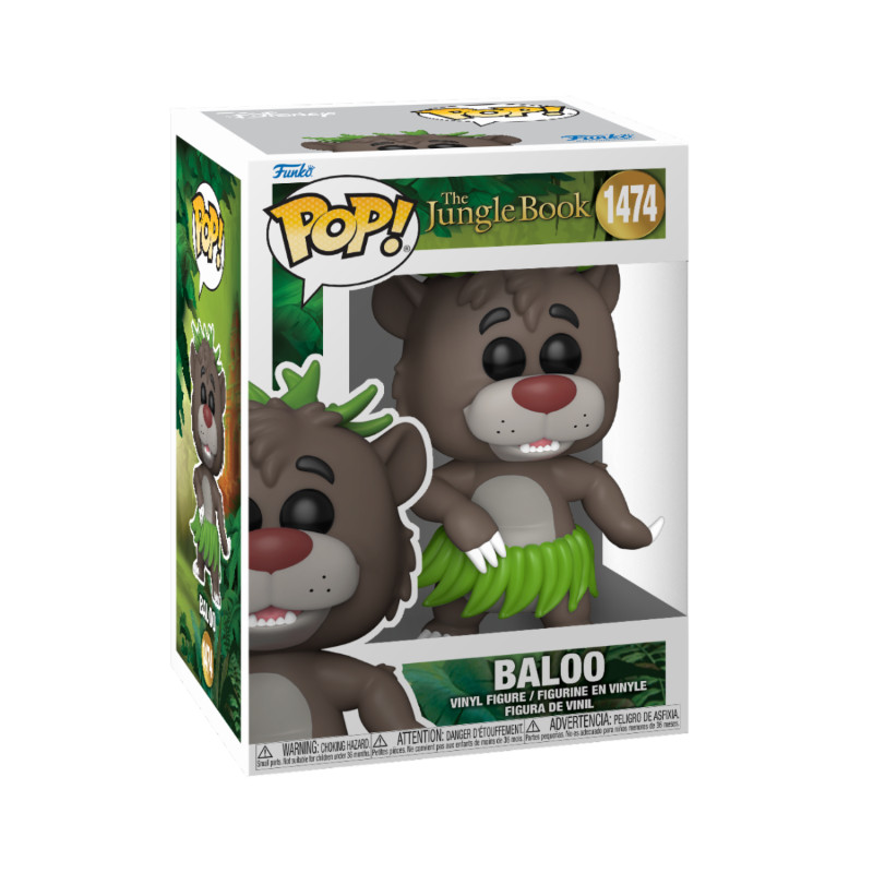 FUNKO POP ! 1474 Baloo - Disney Jungle Book