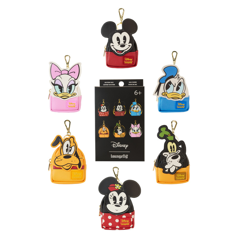 Mickey & Friends Mystery mini backpack keychain - Disney Loungefly