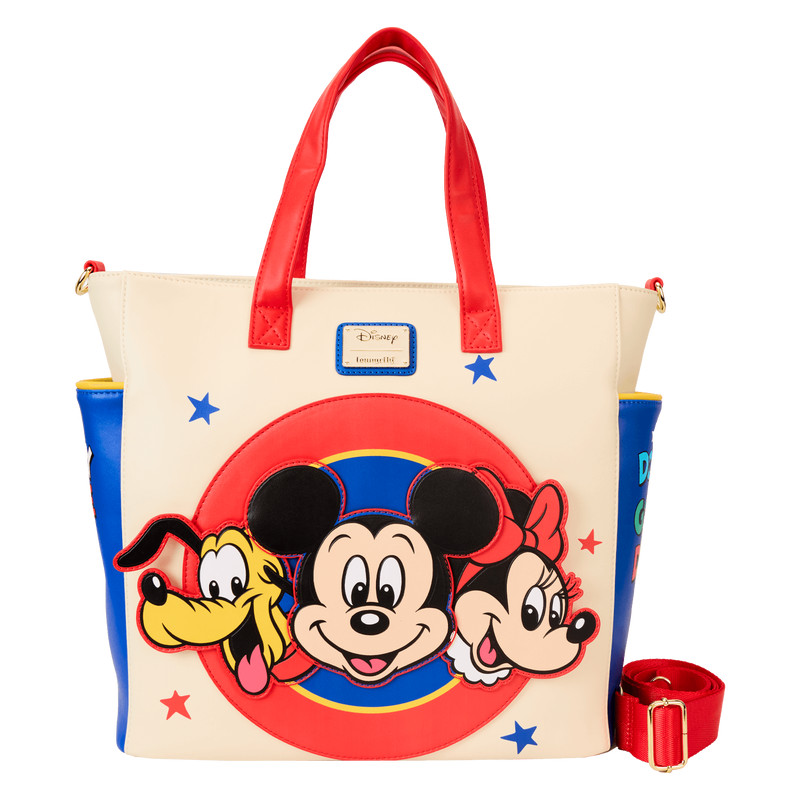 Mickey & Friends convertible backpack & tote bag - DISNEY LOUNGEFLY