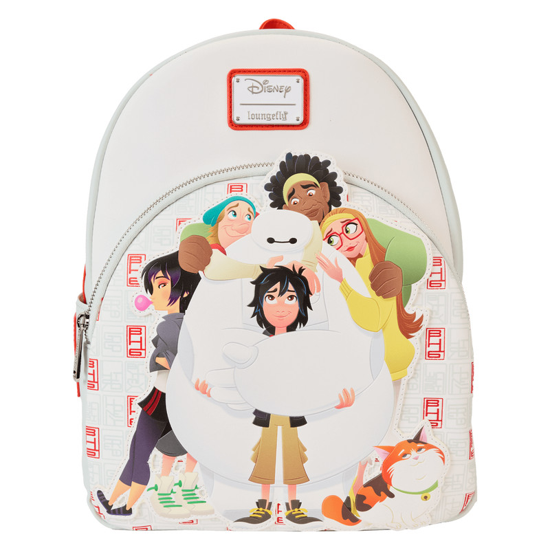 Baymax & Friends Mini Backpack - DISNEY LOUNGEFLY Big Hero 6 10th Anniversary