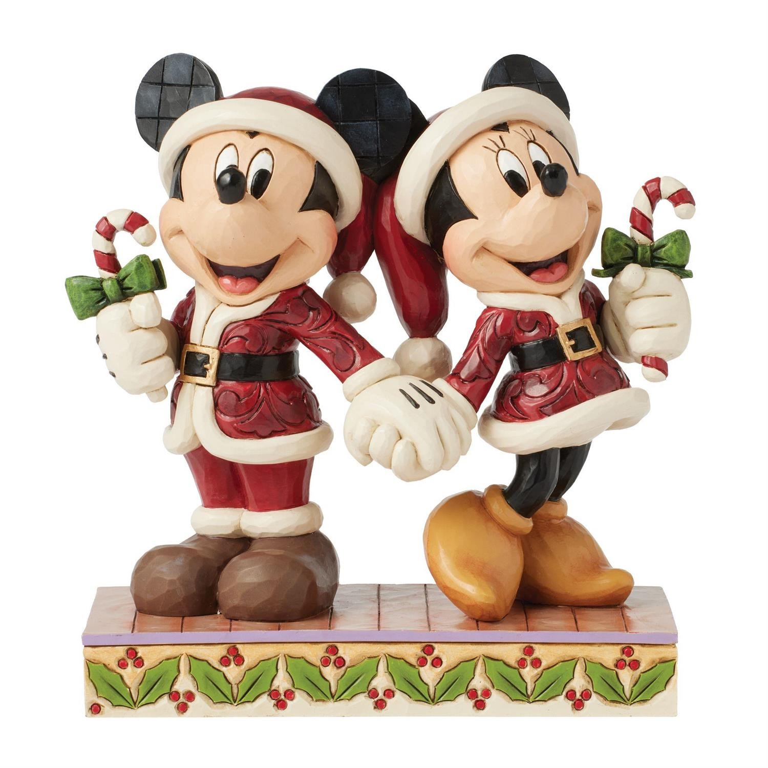 Mickey & Minnie Candy Canes - Disney Traditions