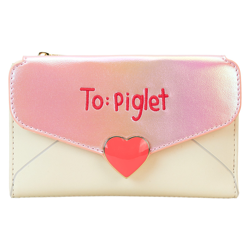 Winnie The Pooh & Piglet Love Letter Bifold Wallet - DISNEY LOUNGEFLY