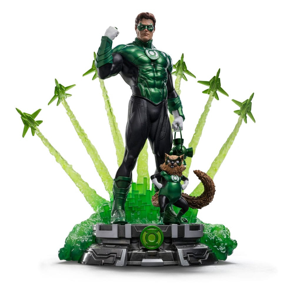 DC Comics Deluxe Art Scale Statuette 1/10 Green Lantern Unleashed 24 cm