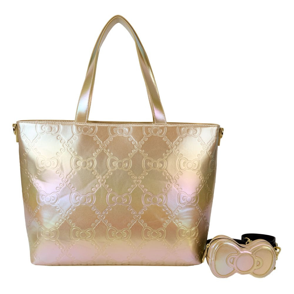 Hello Kitty by Loungefly shopping bag 50th Anniversary Gold