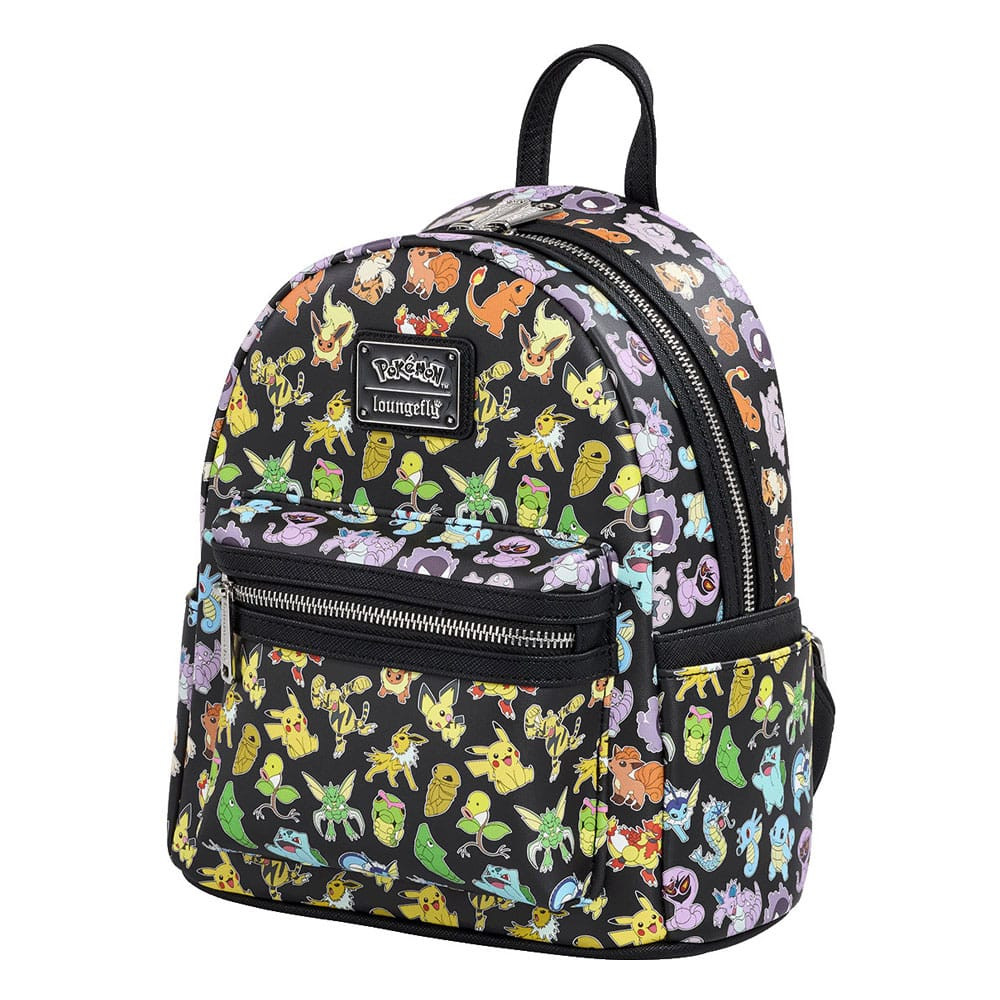 Pokemon by Loungefly backpack Mini Multi Character All Over Print