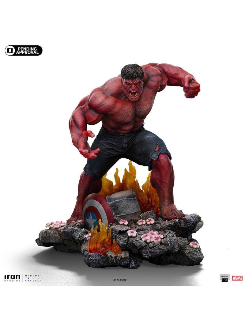 Marvel statuette 1/10 Art Scale Red Hulk 23 cm