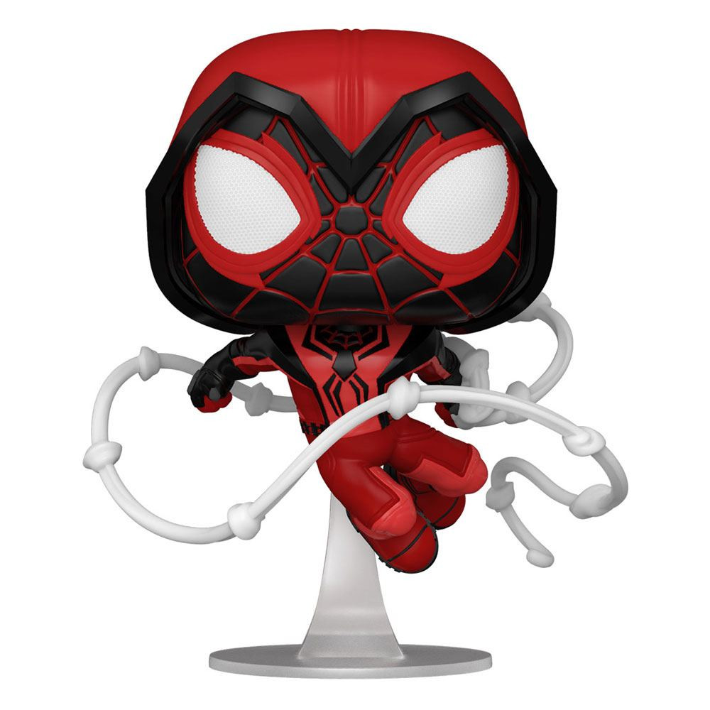Marvel's Spider-Man POP! 770 Games Vinyl figurine Miles Morales Red Suit 9 cm