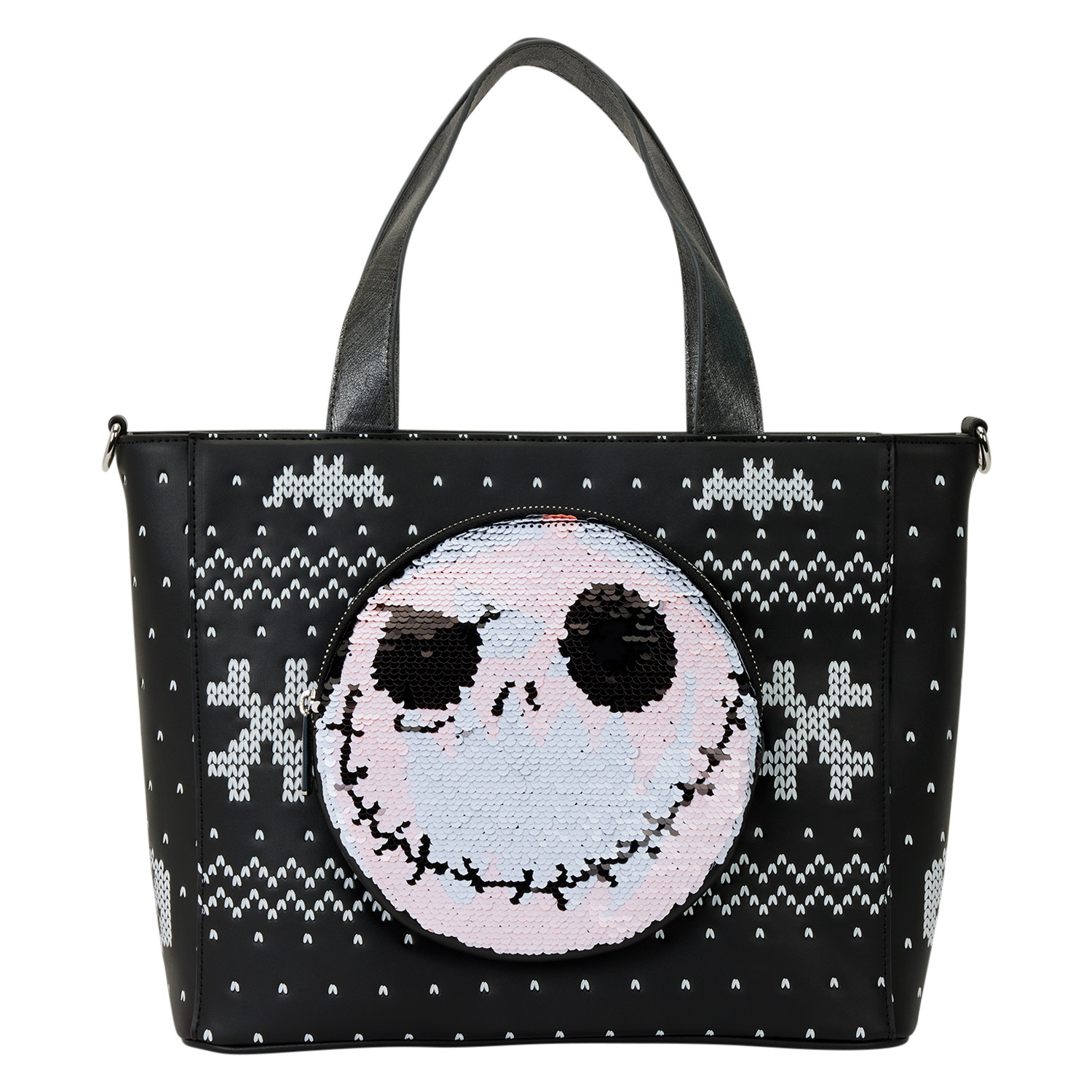 JACK TOTE BAG WITH COIN BAG - DISNEY LOUNGEFLY NIGHTMARE BEFORE CHRISTMAS