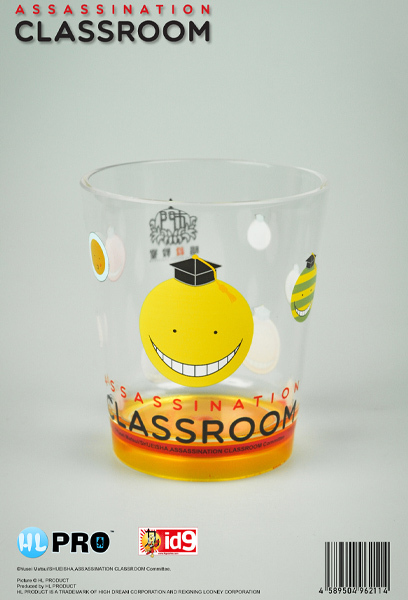 Koro Heads plastic glass - Assassination Classroom