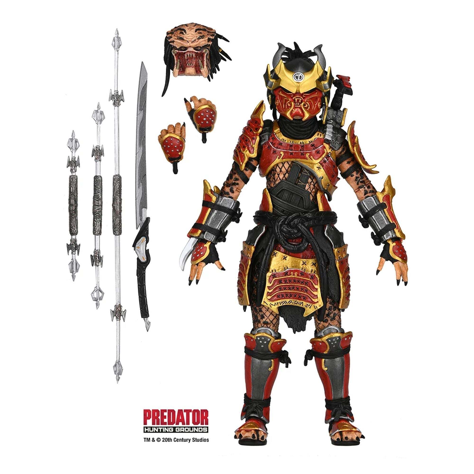 PREDATOR: HUNTING GROUNDS - 7” SCALE ACTION FIGURE - ULTIMATE SAMURAI PREDATOR