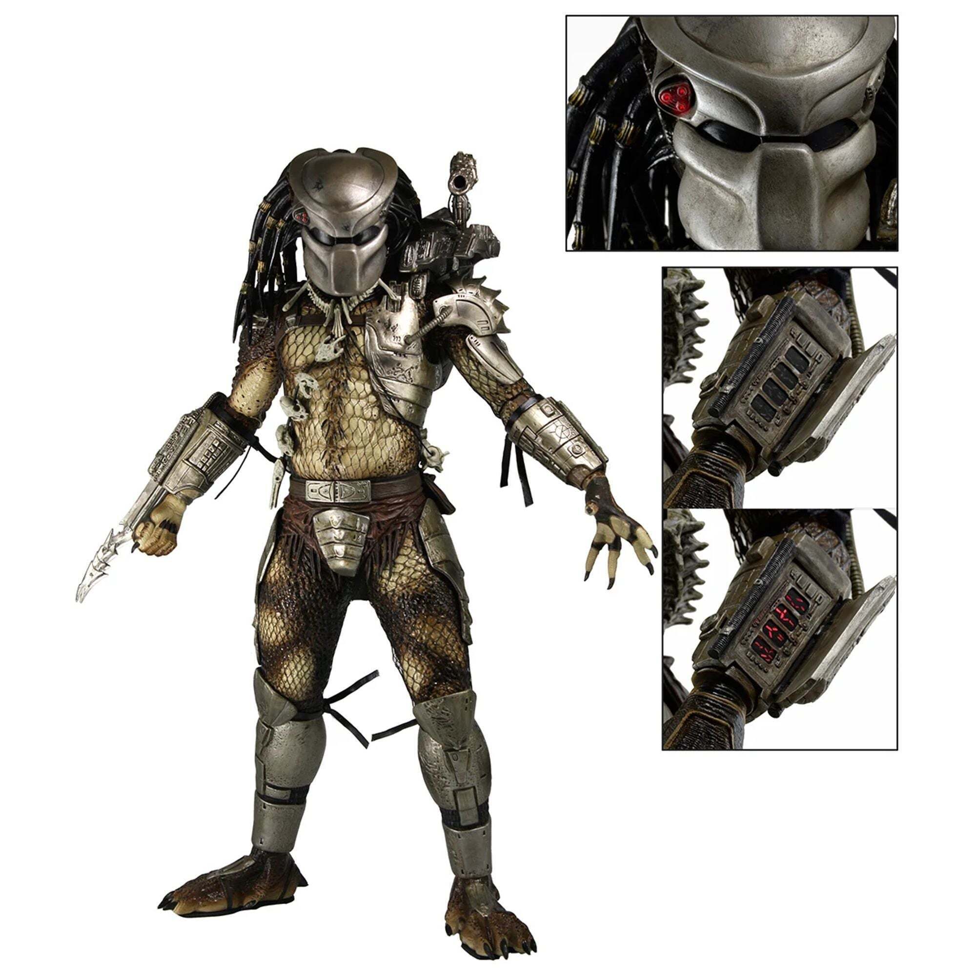 PREDATOR - ¼ SCALE FIGURE - JUNGLE HUNTER PREDATOR WITH LED LIGHTS