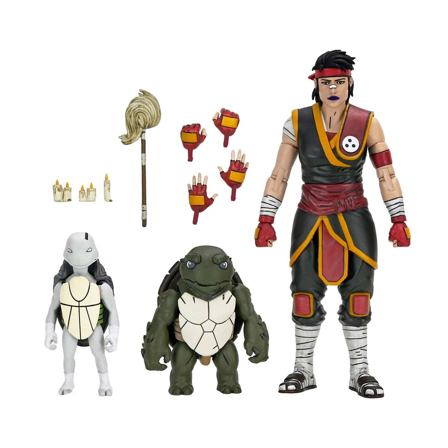 TEENAGE MUTANT NINJA TURTLES (THE LAST RONIN- THE LOST YEARS) - 7” SCALE ACTION FIGURE - CASEY MARIE WITH BABY ODYN & UNO