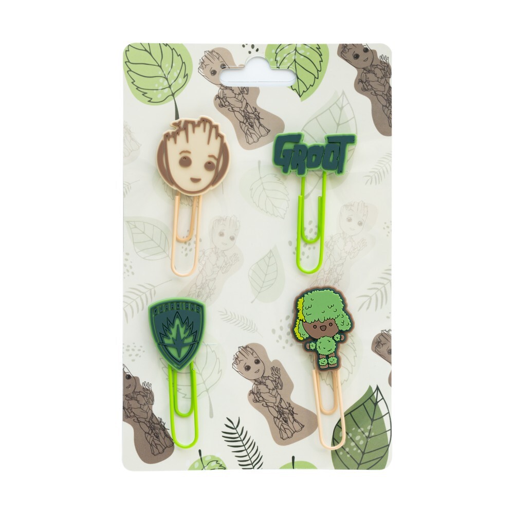 GROOT TOPPER PAPER CLIP SET - MARVEL