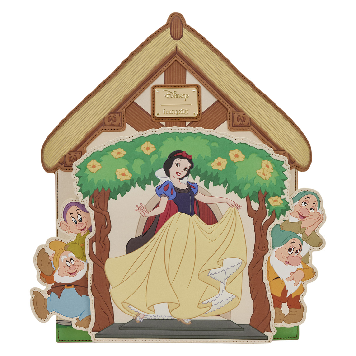 SNOW WHITE COTTAGE MINI BACKPACK - LOUNGEFLY DISNEY