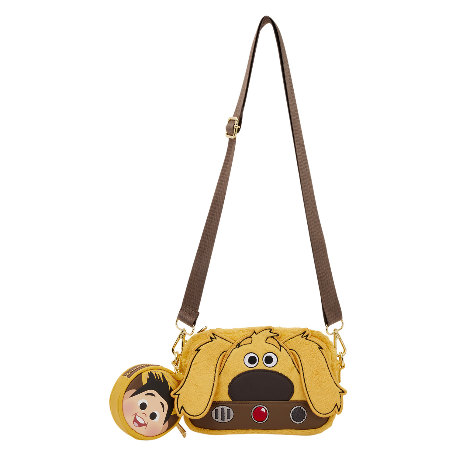 Dug Sling Crossbody Bag with Coin Bag - Disney-Pixar Loungefly Up