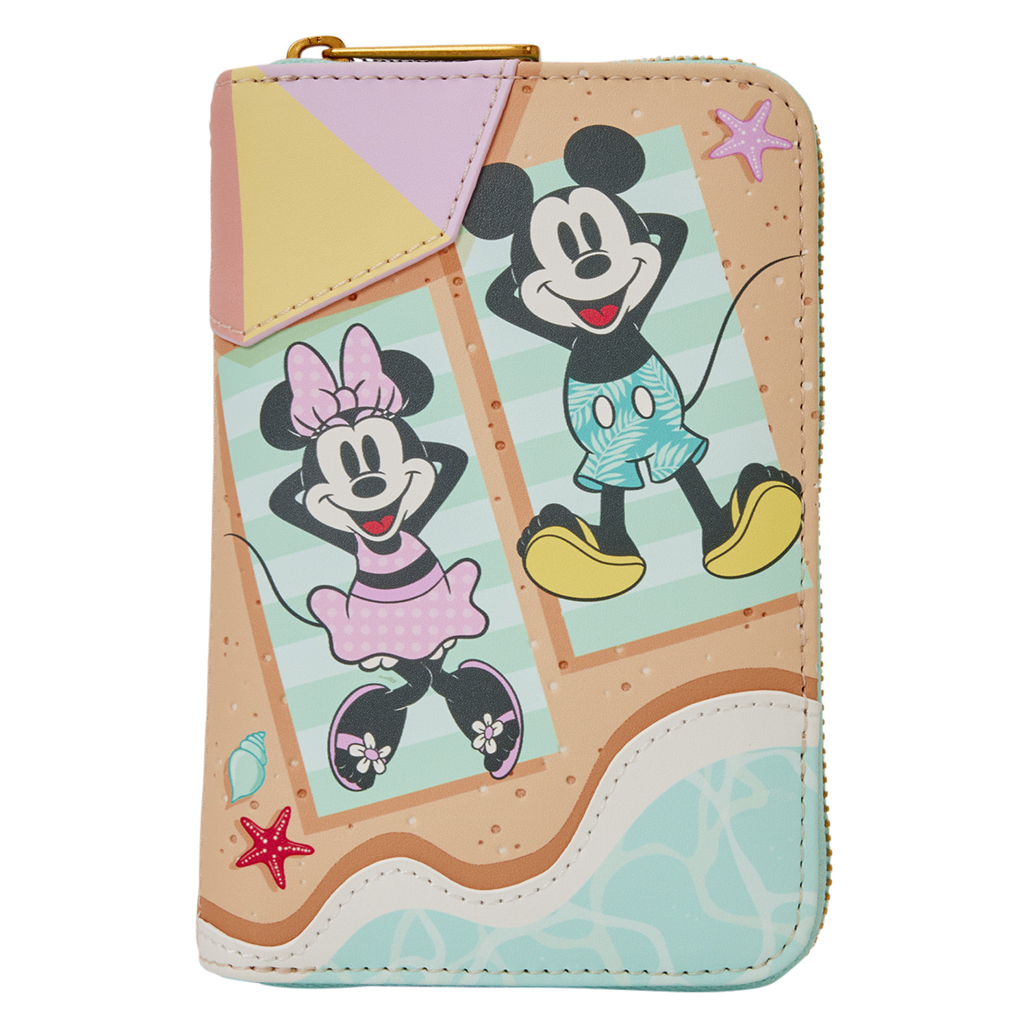 Mickey & Minnie Beach Fun Wallet - Disney Loungefly