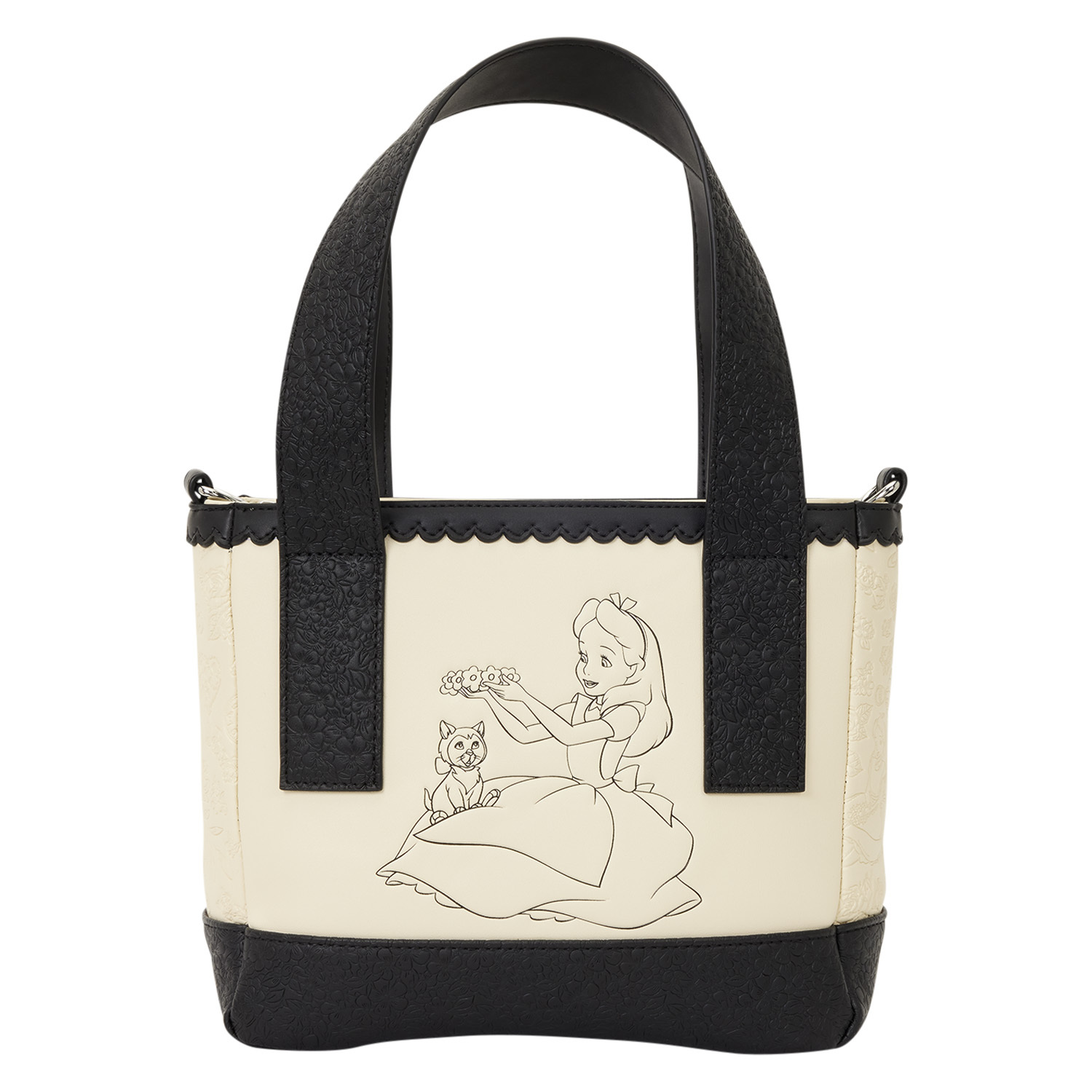 Alice in Wonderland Mini Tote Crossbody Bag - Disney Loungefly
