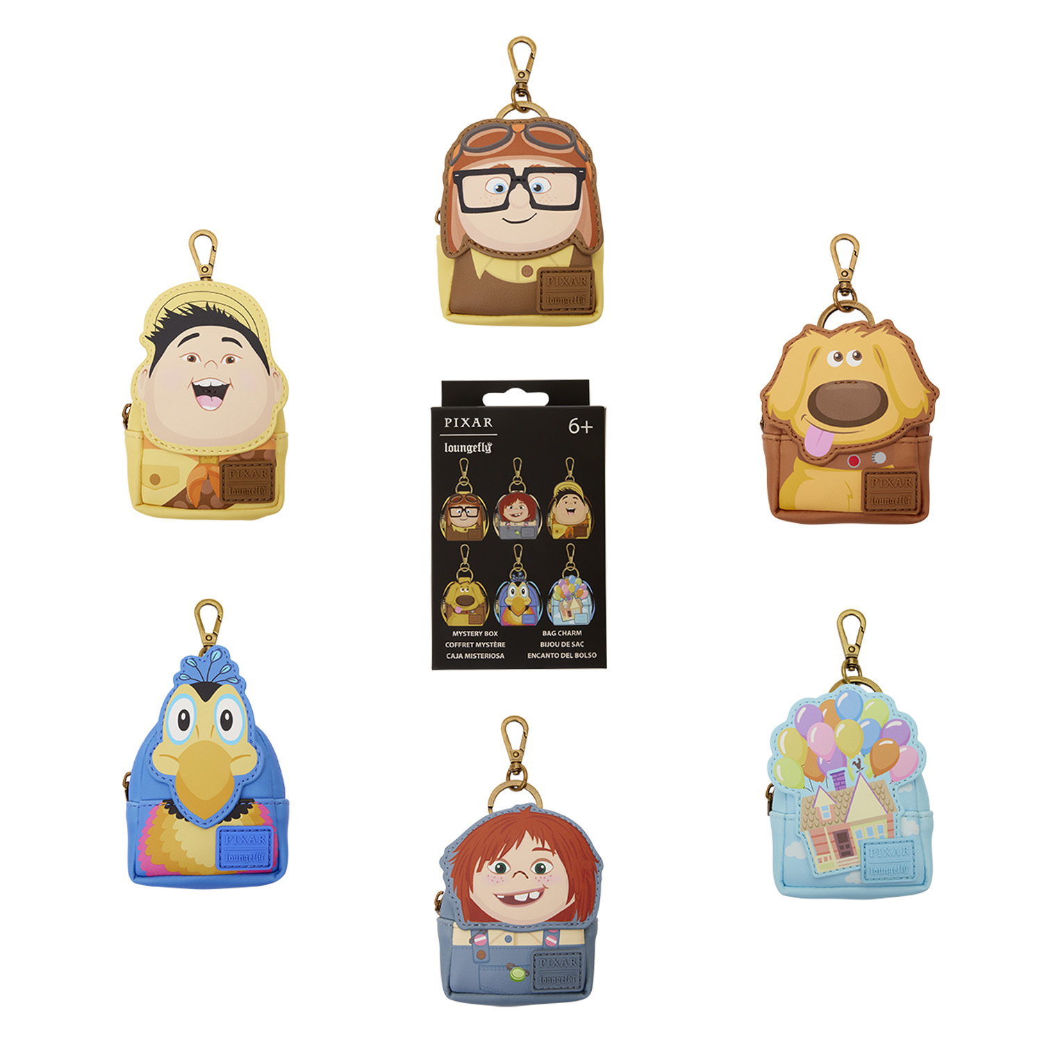 Up Mystery Mini Backpack Keychain Charm - Disney-Pixar Loungefly