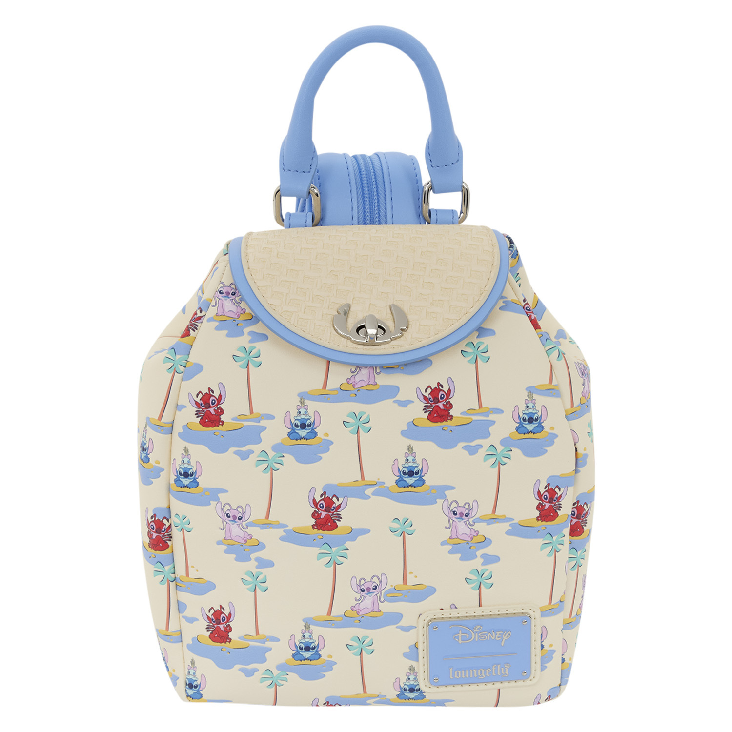 Stitch, Angel, & Leroy Mini Backpack - Disney Loungefly Lilo & Stitch