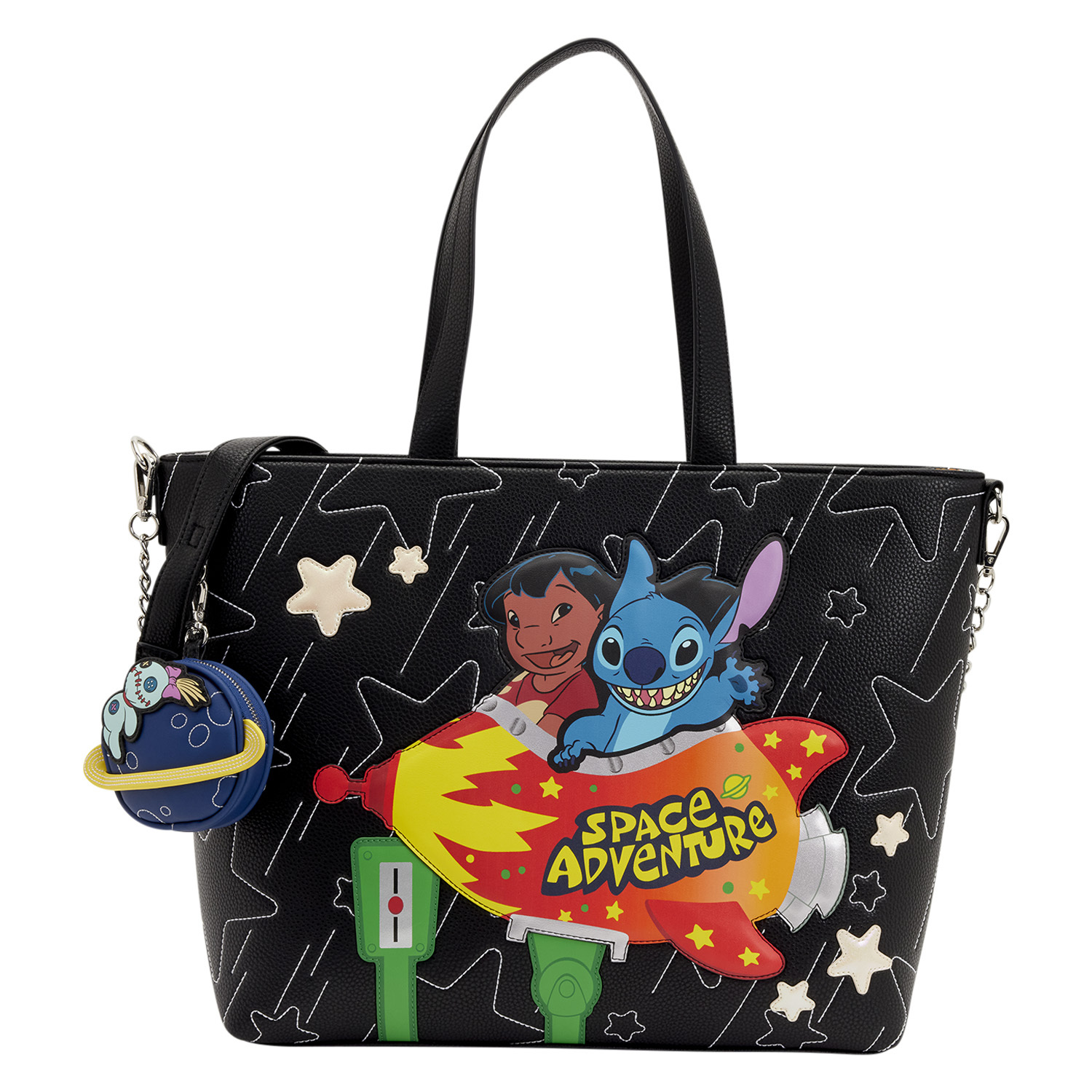 Space Adventure Tote Crossbody Bag - Disney Loungefly Lilo & Stitch