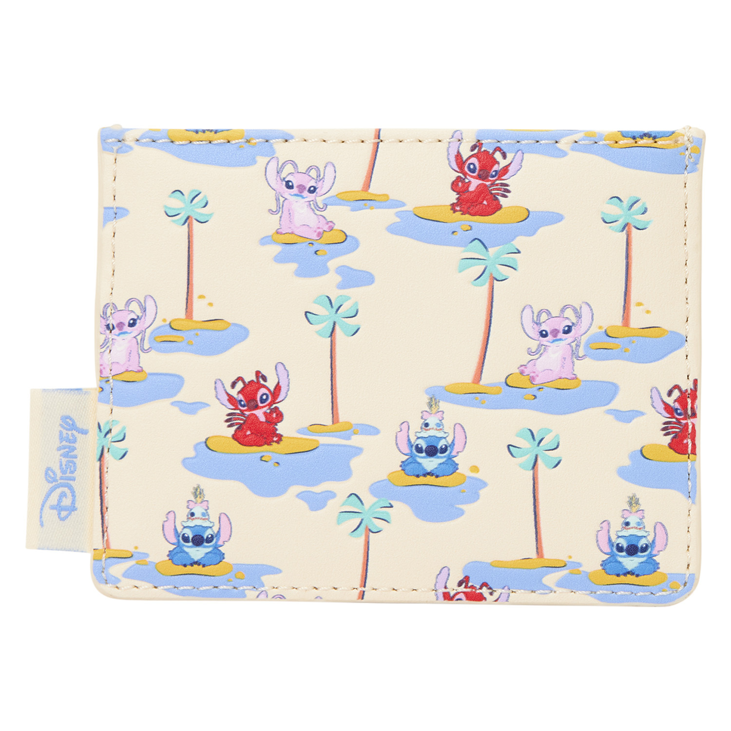 Stitch, Angel, & Leroy Card Holder - Disney Loungefly Lilo & Stitch
