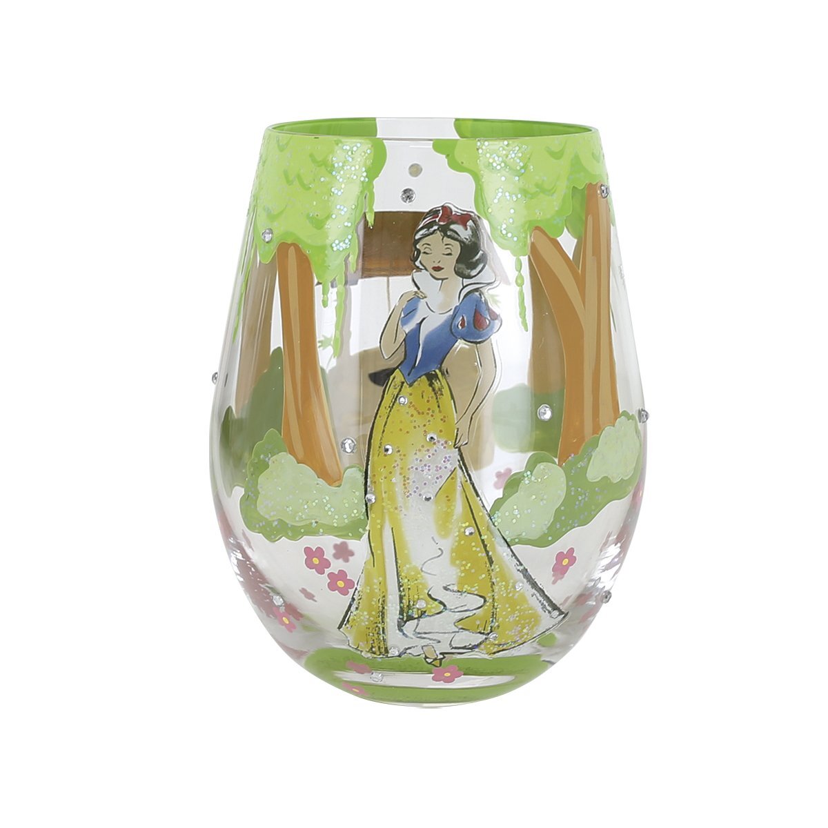 "HAPPILY EVER AFTER" SNOW WHITE STEMLESS GLASS - DISNEY LOLITA