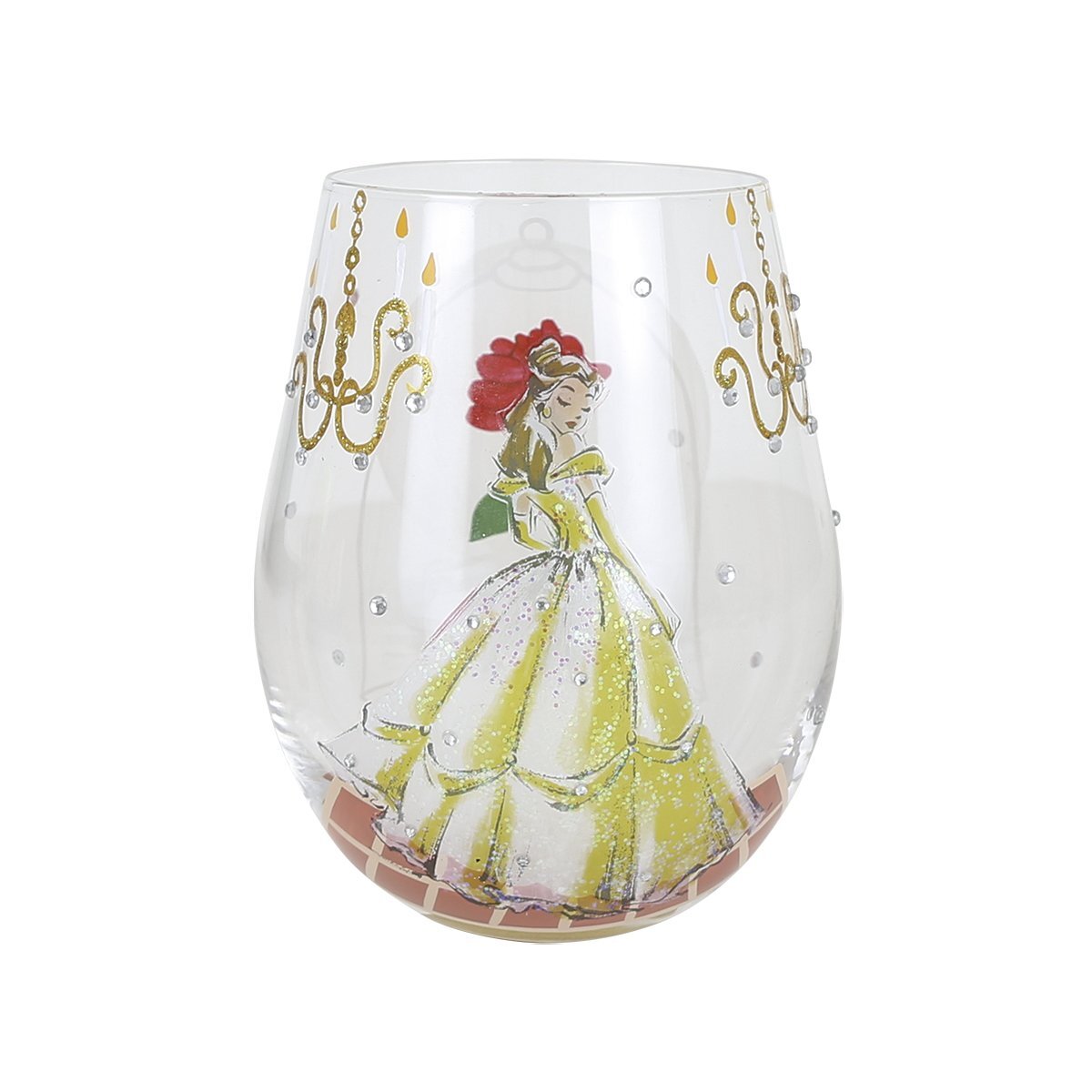 "CHOOSE TO DREAM" BELLE STEMLESS GLASS - DISNEY LOLITA